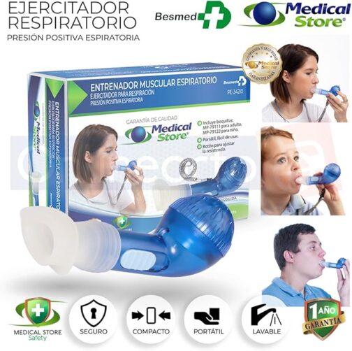 Ejercitador Pulmonar Respiratorio Entrenador